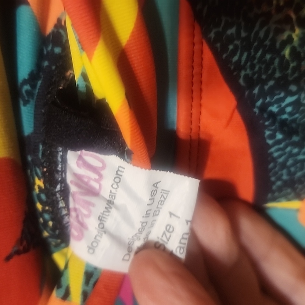 DonaJo Love Skirted Leggings Size 1 Amaryllis POCKETS UNDER SKIRT :) - Picture 4 of 7